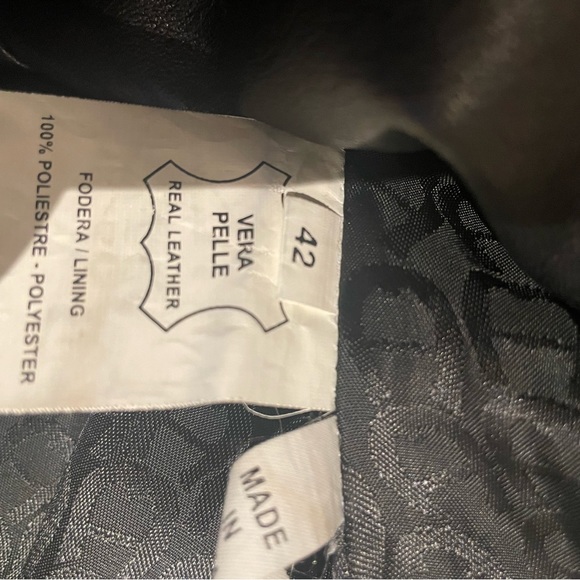 REAL LEATHER vera pelle jacket/dress - Picture 11 of 13